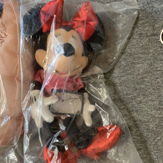 無料にしました！ミッキー＆ミニーセット クッション＆ぬいぐるみ 2点の画像