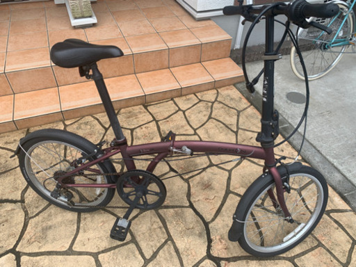 DAHON Speed 折りたたみ自転車 バーガンディ 2024年モデル 車・バイク・自転車 DAHON Speed 折りたたみ自転車