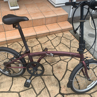 DAHON SUV D6 ワインレッド 折りたたみ自転車