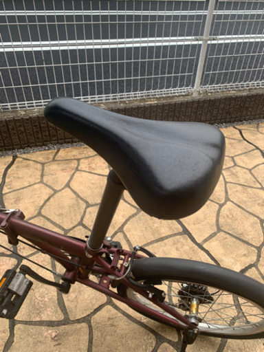 DAHON 折り畳み自転車 SUV-D6 ワイン 新品です。