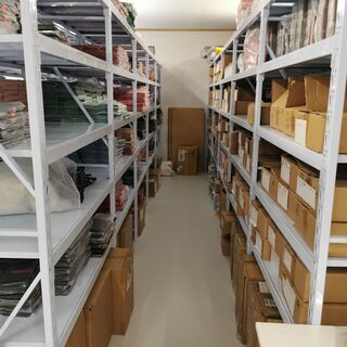 横幅200cm★耐荷重100kg/段　★新品★大型スチールラック　倉庫用　収納ラックの画像