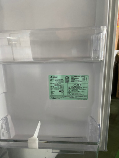 2019年製　150Ｌ　2ドア　冷蔵庫　三菱