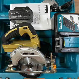 中古　マキタ　HS471D 100周年限定　18V 充電式マルノコ　セット