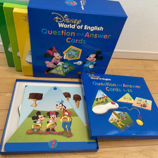 2023年 DWE ディズニー英語システム トークアロング　Q&Aカード 美品 2023年最新版 DWE トークアロング Q&Aカード ディズニー英語システム