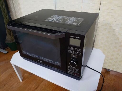 パナソニック NE-MS265-K [オーブンレンジ エレック 1段調理タイプ 26L ブラック] 2019年製 Panasonic 電子レンジ 中古家電 店頭引取歓迎 R3501)