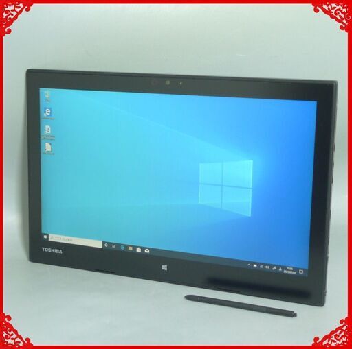 高速SSD-256G タブレット 中古動作良品 12.5型 東芝 Z20t-C 第6世代Core m5-6Y57 8GB 無線Wi-Fi Bluetooth Windows10 LibreOffice済