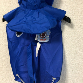 【値下げ！未使用品タグ付】犬レインコート・メープルリーフスの画像