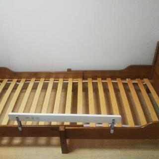 無料 IKEA イケア 子供用伸縮ベッド一式 7/20まで