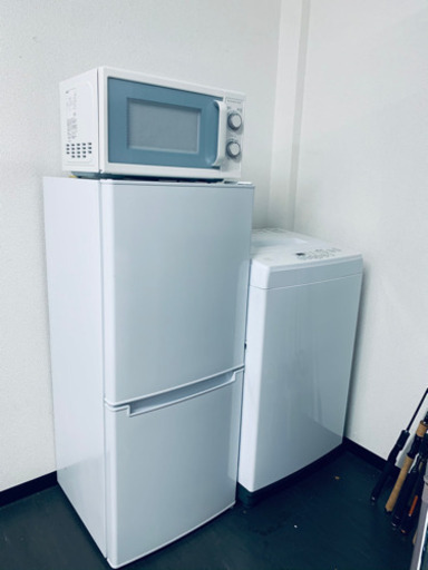 ?冷蔵庫＋洗濯機＋電子レンジ　?セットで1万2千円です?