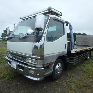 鹿児島発★キャンター 　積載車　セルフローダー★