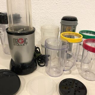  magic BULLET ミキサー セット　レシピ本付き　中古...