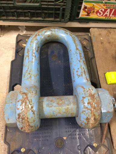 重すぎるU字シャックル