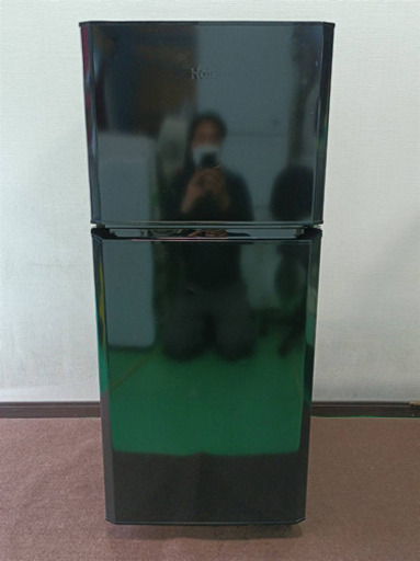 全品半額SALE‼️美品✨ Haier/ハイアール/2017年製/冷凍冷蔵庫/121L/2ドア/JR-N121A/説明書無し/配送可能/10000円→5000円✨/0629d