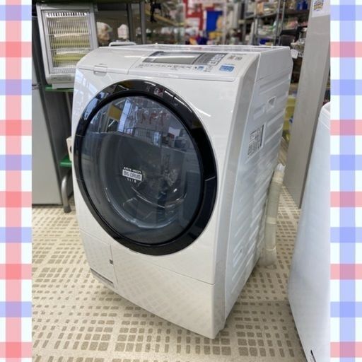 HITACHI/日立 ドラム式洗濯機 BD-S7400L 2012年製 9キロ