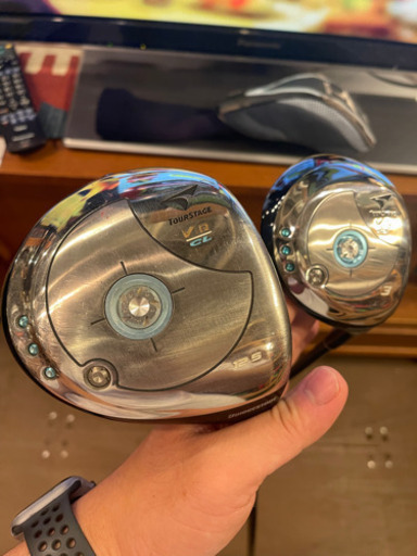 【2本セット】　Tour stage Tourstage ツアーステージ　Bridgestone　ブリヂストン　ブリジストン　ドライバー　フェアウェイウッド　ウッド　２本　セット　3番ウッド