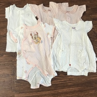 女の子 ロンパース 50～60