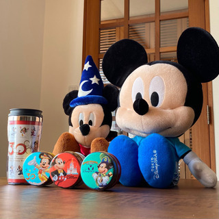 【Disney】ぬいぐるみ、タンブラー等6点セット