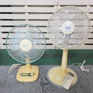 扇風機　2台セット　リモコン、説明書付き