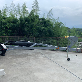 ボートトレーラー　の画像