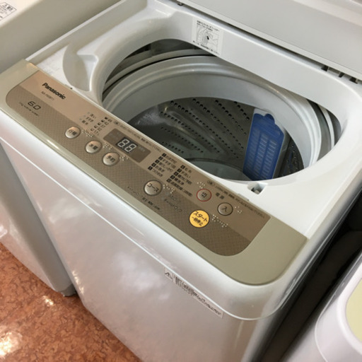 洗濯機　6キロ　　　