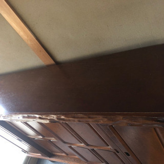 下駄箱　一枚板の画像