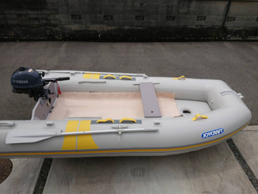 ｟取引成立｠二馬力ボート 4人乗りボート 船検免許不要ボート ガーミン 魚探