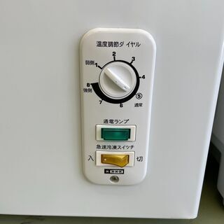 【リサイクルショップ　ピカソ　小松原】上開き電気冷凍庫  2018年製   60L Abitelax ACF-603Cの画像