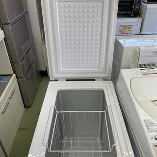 【リサイクルショップ　ピカソ　小松原】上開き電気冷凍庫  2018年製   60L Abitelax ACF-603Cの画像