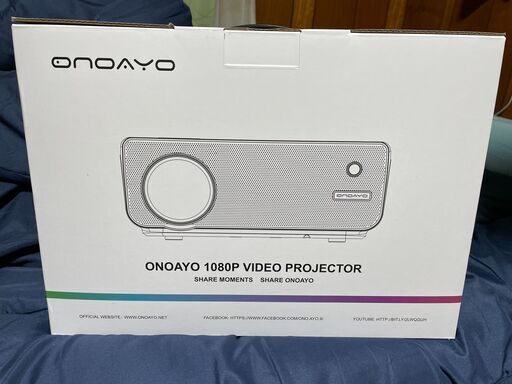 ★新品・未開封★ ONOAYO プロジェクター 9500lm 双方向Bluetooth5.0 4K対応 解像度フルHD
