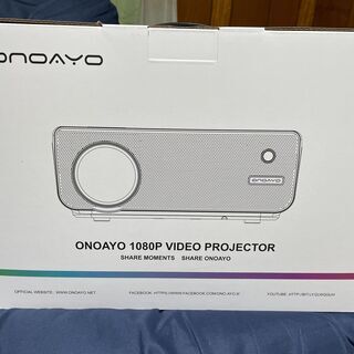 ★新品・未開封★ ONOAYO プロジェクター 9500lm 双方向Bluetooth5.0 4K対応 解像度フルHD