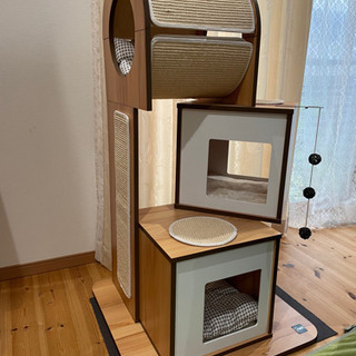 美品中古！　猫用　室内飼育用品　Vesperキャットタワー