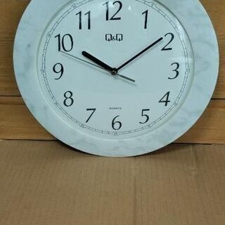 掛け時計、Q&Qブランド、クォーツ（中古）