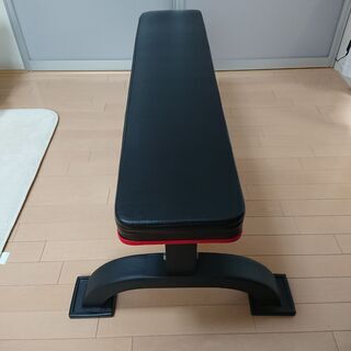 ★わずか1000円！筋トレ種目の幅が格段に増えます★【美品】筋トレ用　フラットベンチの画像
