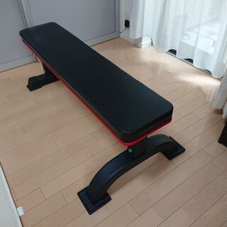 ★わずか1000円！筋トレ種目の幅が格段に増えます★【美品】筋トレ用　フラットベンチの画像
