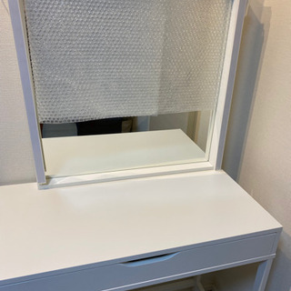 【美品】デスク・鏡・ライト・チェア4点セット IKEA
