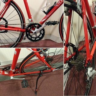 TREK 7.4FX PLUS 赤色 サイズ 22.5の画像