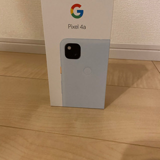 値下げ‼︎Google pixel4a 新品未使用