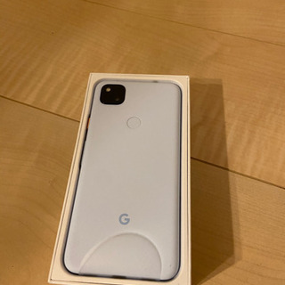 値下げ‼︎Google pixel4a 新品未使用の画像