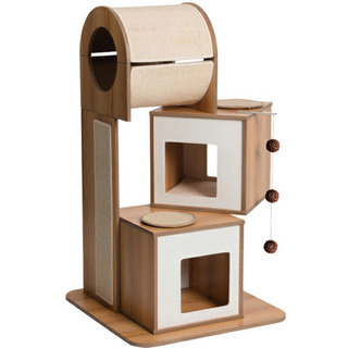美品中古！　猫用　室内飼育用品　Vesperキャットタワーの画像