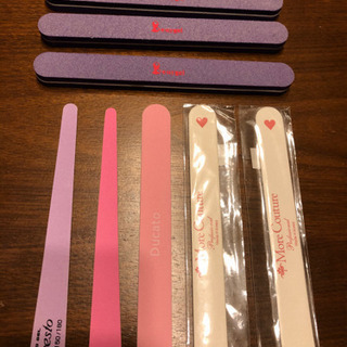 新品未使用ファイル.スポンジファイル　ネイルケア