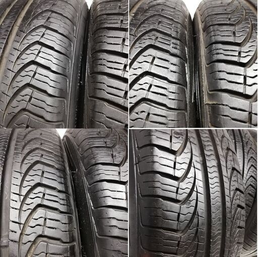 ★特価！ ノーマルタイヤ・ ホイール 4本★ 195/65R15 ピレリ P4 4seasons '12 15X6J ホンダ シビック ハイブリッド FD3 5H -114.3 ENKEI製      ～横浜市旭区 ズーラシア近く～