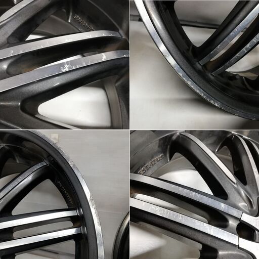 ★特価★ 19x8J ESTATUS 5H -114.3 Off 38 19インチ 4本 アルファード ヴェルファイア ハリアー    ～横浜市旭区 ズーラシア近く～