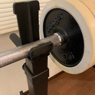 GronGベンチプレス台とバーベルセット 65kgの画像
