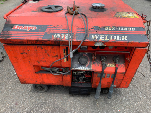 デンヨーエンジン溶接機（ジャンク）