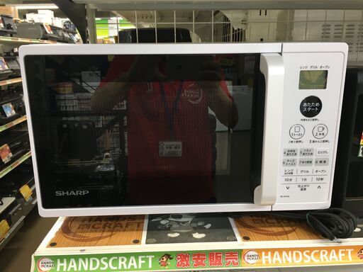 シャープ　RE-M16AーW　電子レンジ　2020年