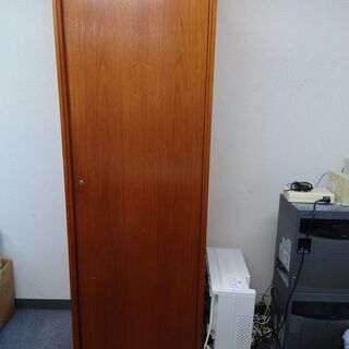 木製ロッカー　一人用×2　中古品の画像