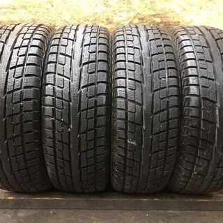 YOKOHAMA GEOLANDAR i/T-S 215/60R17 17インチ スタッドレス 4本 2016年製 バリ溝 エクストレイル デュアリス RVR等　(TB394) クレジットカード QR決済可能