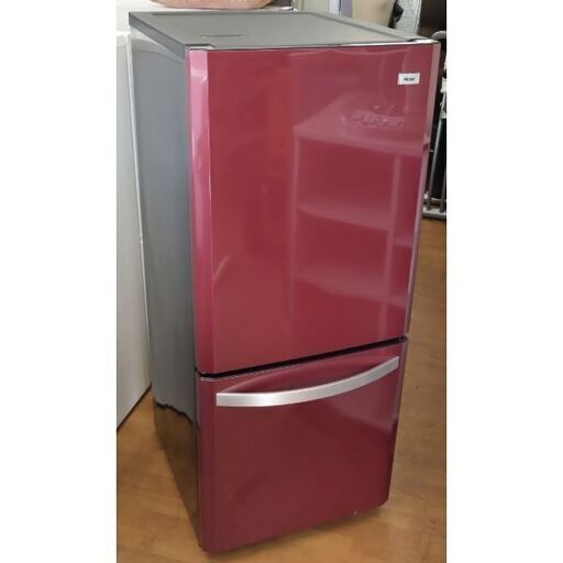 2014製 ハイアール 冷蔵庫 138L ♪Haier/ハイアール 冷蔵庫 JR-NF140H 138L 2014年 ワインレッド
