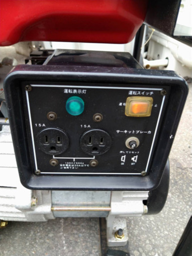 DAISHIN　ダイシン SGO-2500M ガソリンエンジン発電機 出力2.0kVA　50Hz