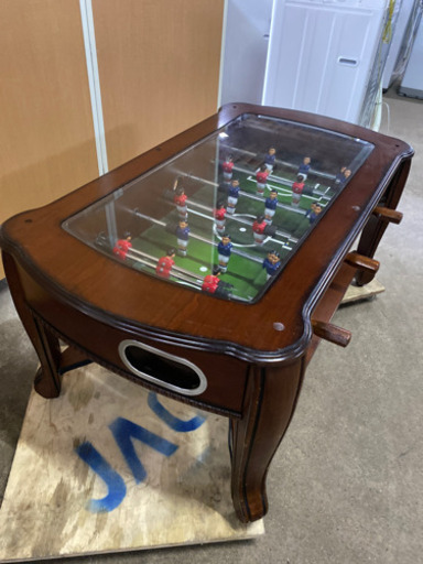 0709031 家具 オシャレ サッカー 机  BAR風 球なし